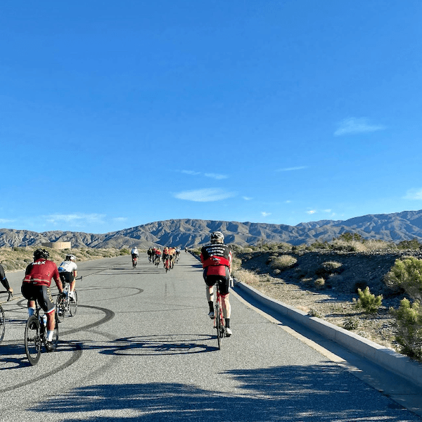 road cyclists at Tour de Palm Springs