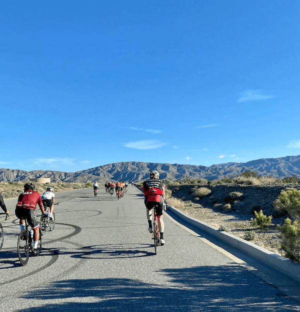 road cyclists at Tour de Palm Springs