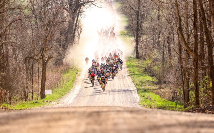 Barry Roubaix cyclists