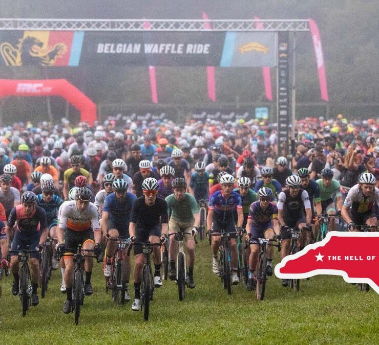 Riders at start of BWR NC