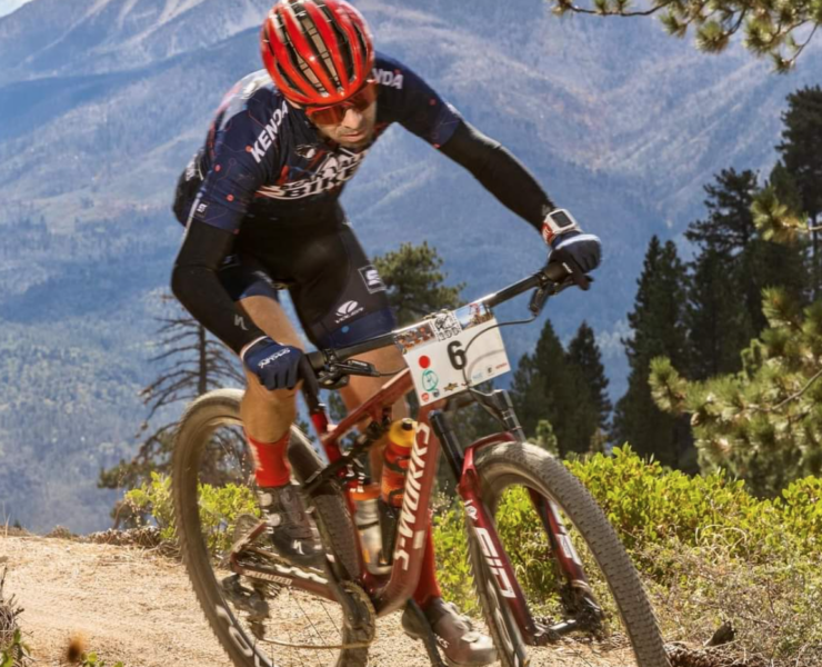 mountain biker at GRIZZLY 100 & BIG BEAR MTB GRAN FONDO