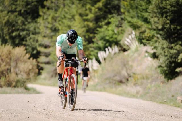 Rider in Fish Rock Gravel