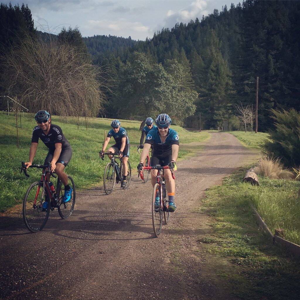 Riders in Fish Rock Gravel