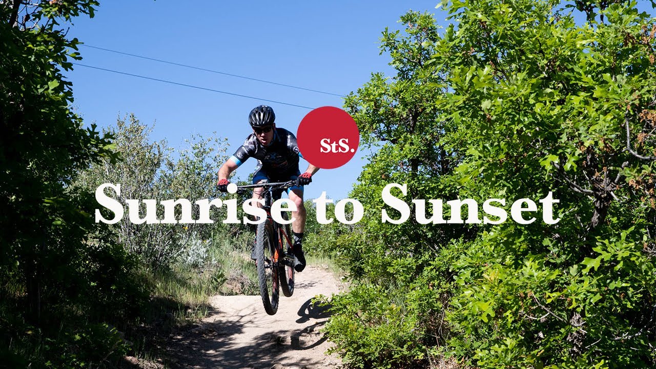 sunrise to sunset logo best mountain bike event rockies
