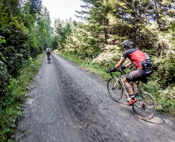 Riders in West Coast Gravl Event