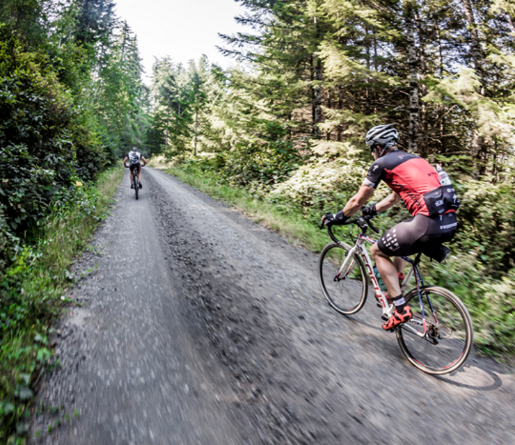 Riders in West Coast Gravl Event