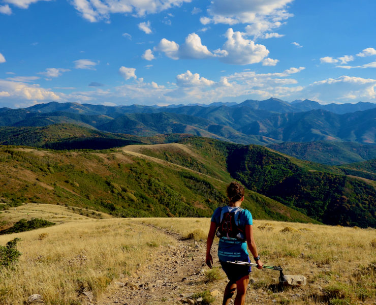 trail runner at wasatch front 100