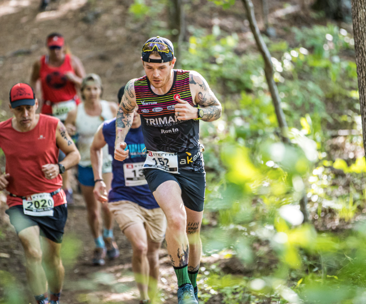 trail runner at xterra oak mountain