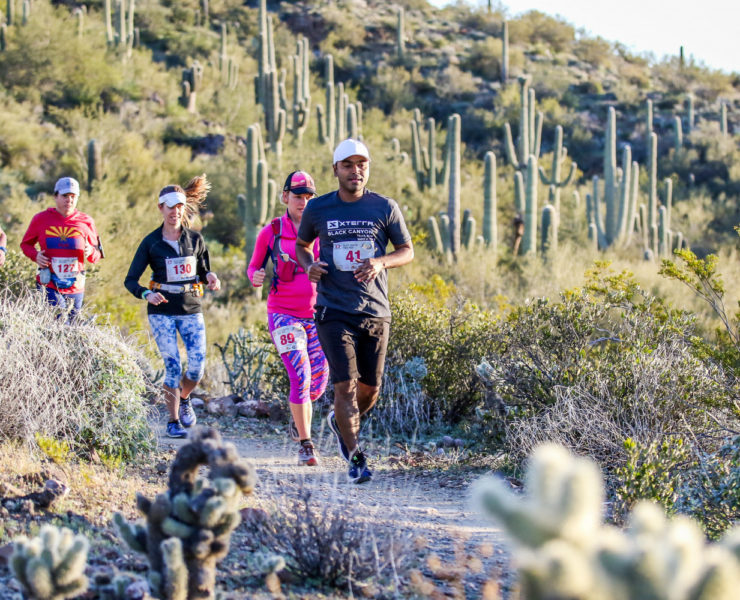 trail runners at XTERRA Black Canyon Trail Run