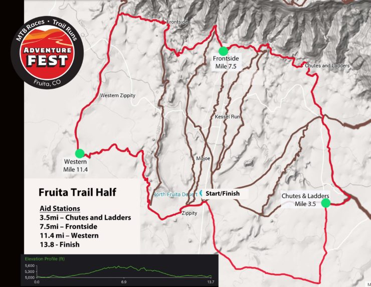 Fruita Trail Half Marathon Strambecco