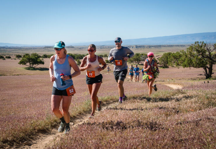trail runners at adventure fest