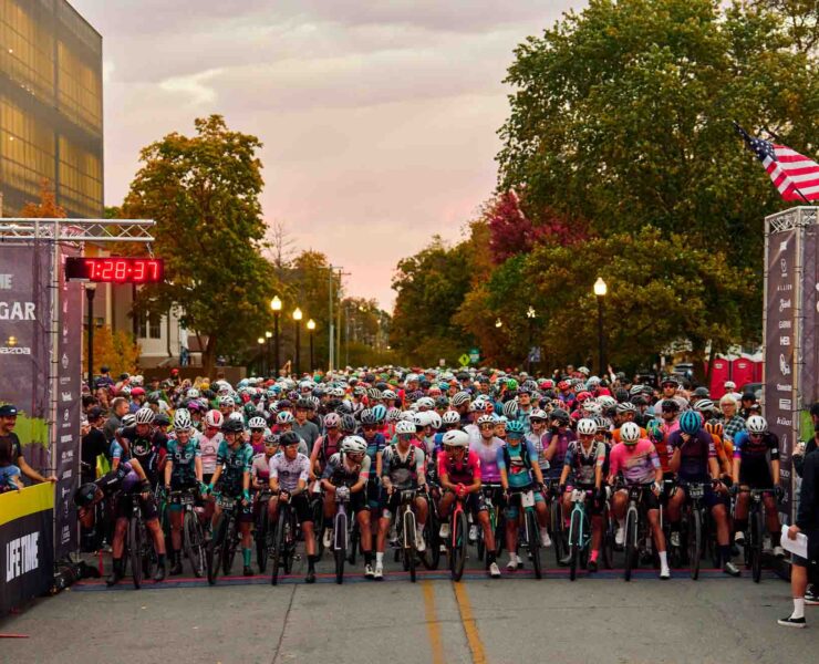 Racers of Lil Sugar Classic at the start line
