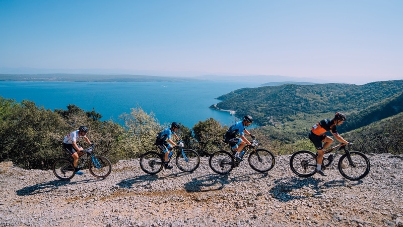 211115_4Islands-MTB-Stage-Race Riders on trail of 4 Islands Croatia event