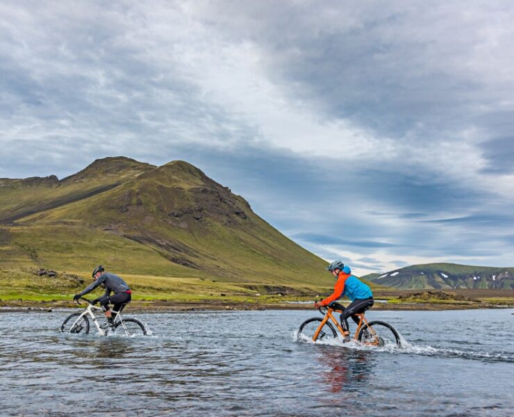 Rift riders crossing deep stream