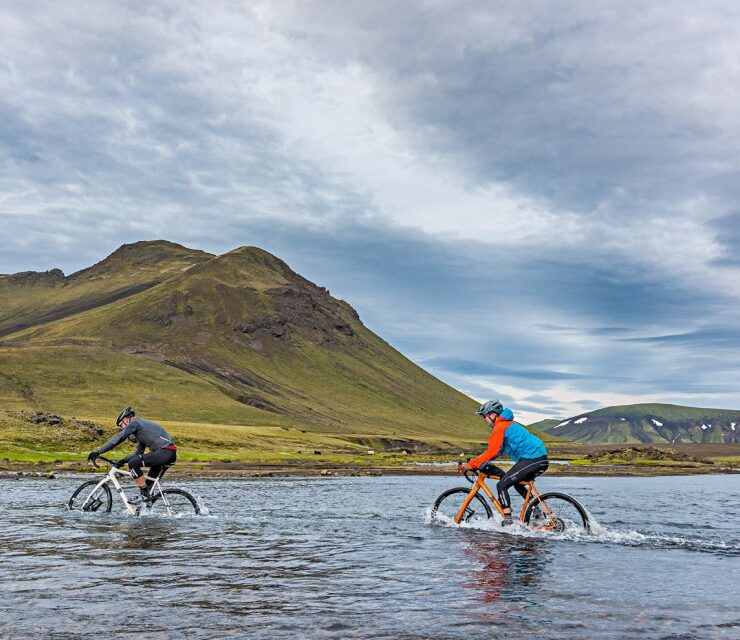 Rift riders crossing deep stream