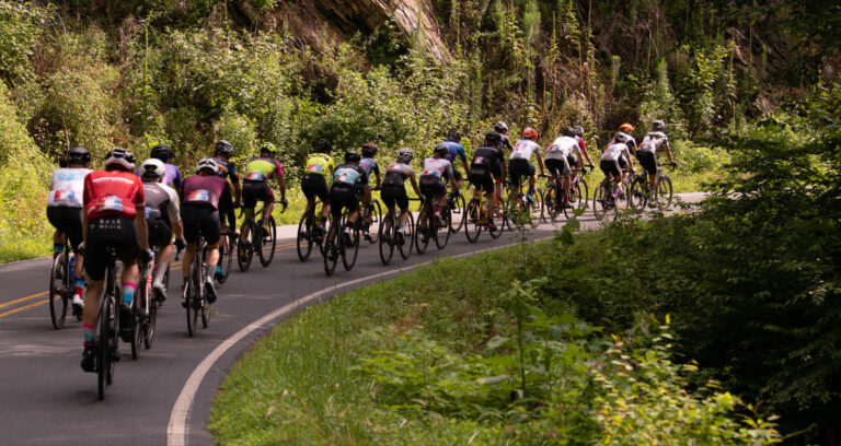 Riders in Gran Fondo Asheville