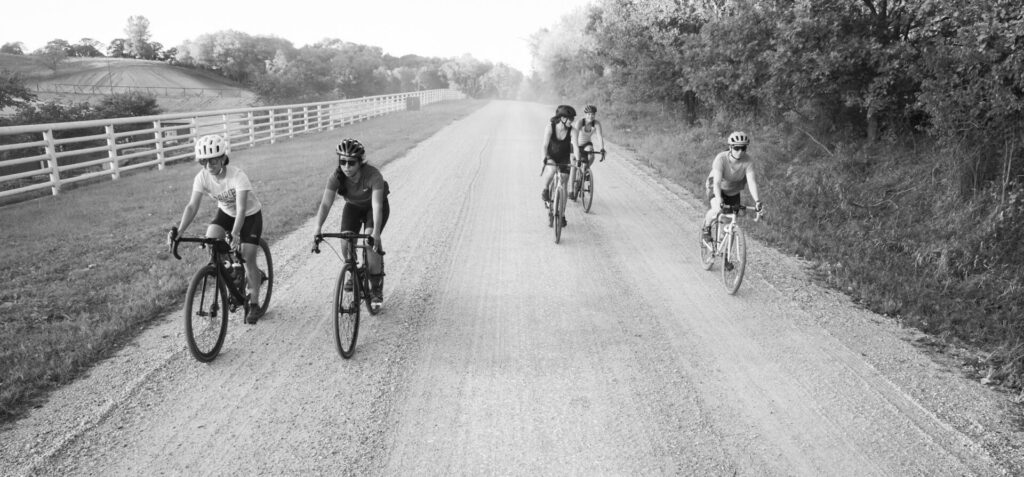 Riders on Glenwood Superbloom course