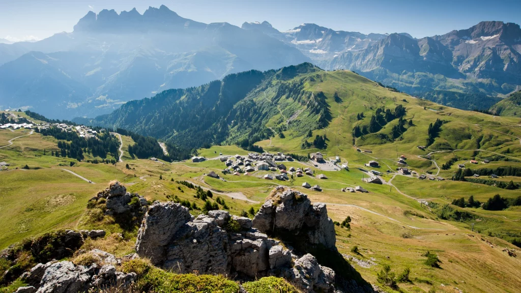 Alp scene of Alpine Gravel Challenge