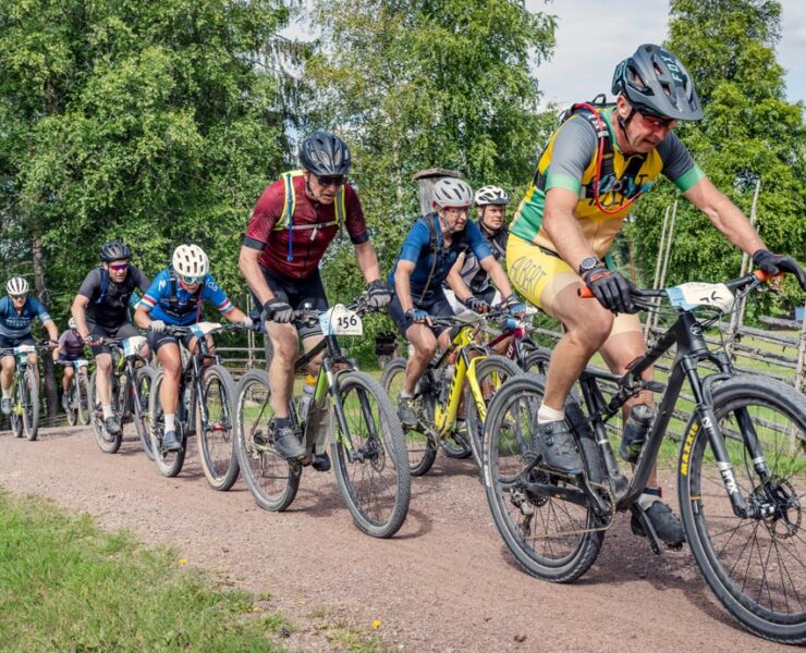 Riders on trail of Cycle Vasaloppet Sweden
