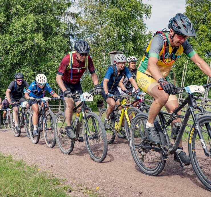 Riders on trail of Cycle Vasaloppet Sweden