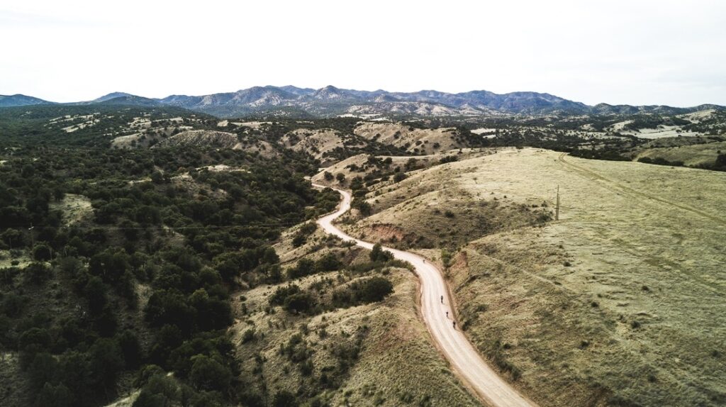 Dirt road part of Spirit Road 100 Route