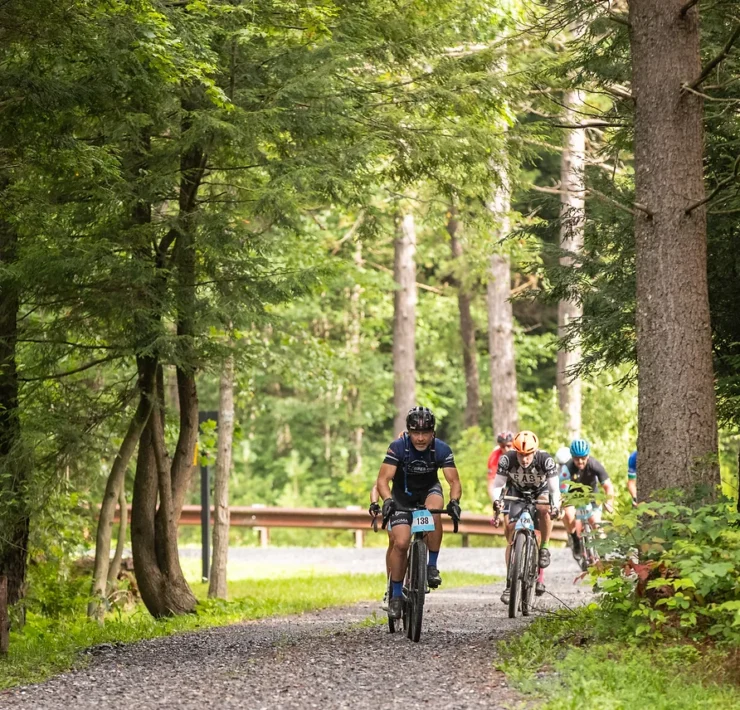 gravel cyclists at Trans-Sylvania Gravel Epic
