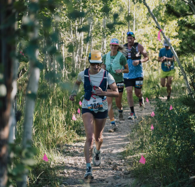 trail runners at ned ned trail fest