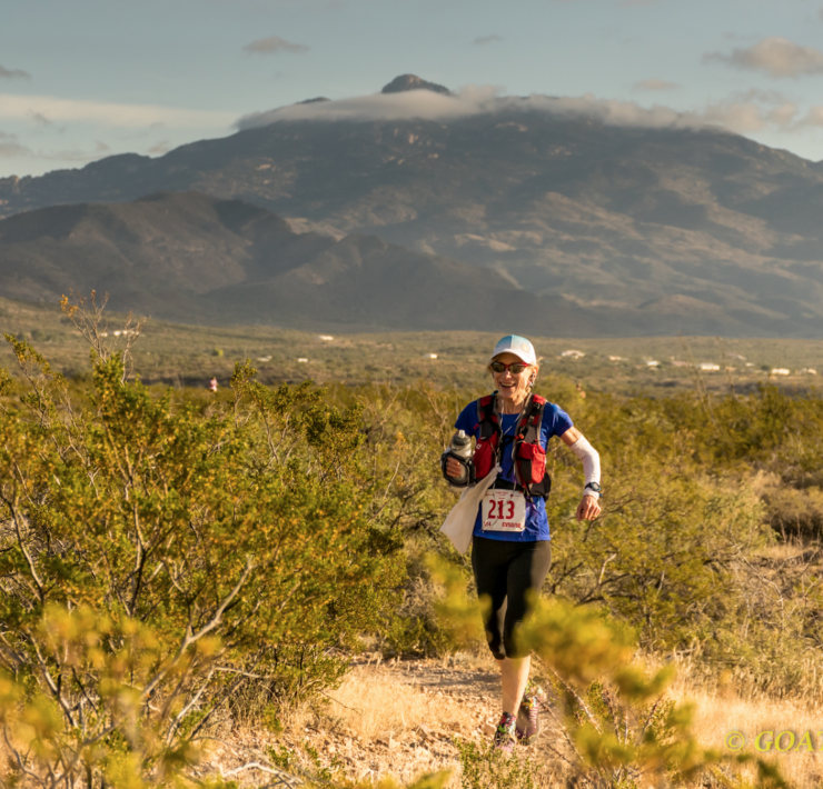 trail runner at colossal vail 50/50