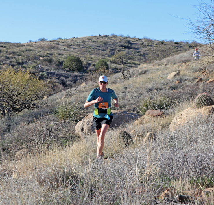 trail runners at oracle rumble race