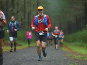 trail runners at the Ignite Trail Marathon