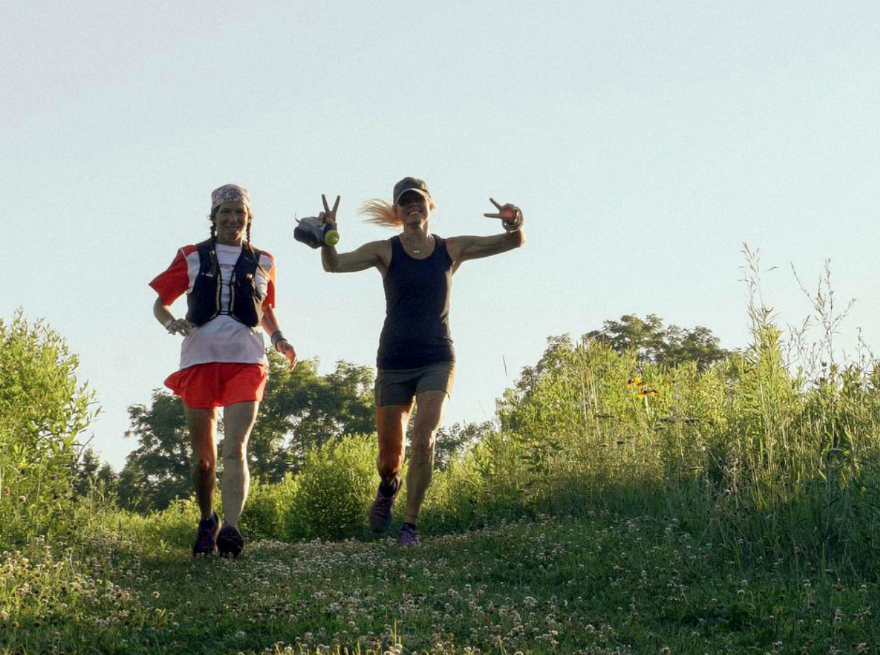 trail runners at Glacier Esker Trail Race