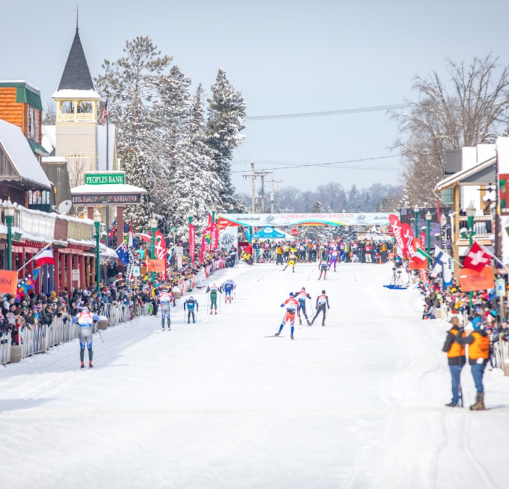 American Birkebeiner finish line